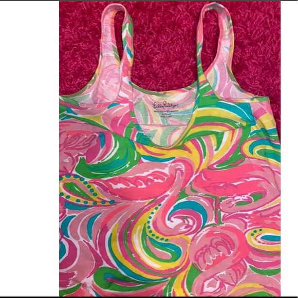 Lilly Pulitzer Tabbie Tank size Medium - Picture 2 of 2